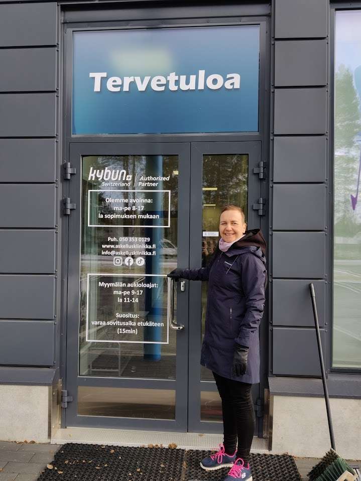 Pia Askellusklinikalla Joensuussa