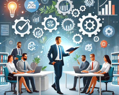 Osaamisen johtaminen -kuvituskuva