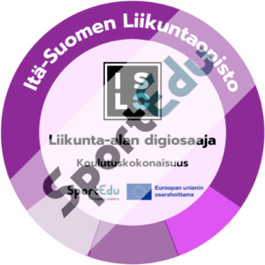 Liikunta-alan digiosaaja, Koulutuskokonaisuus -koontimerkki vesileimalla