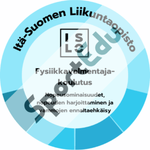 Nopeusominaisuudet, nopeuden harjoittaminen ja vammojen ennaltaehkäisy -osaamismerkki vesileimalla